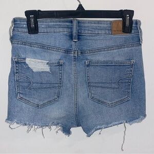 American eagle super stretch hi-rise shortie size 0